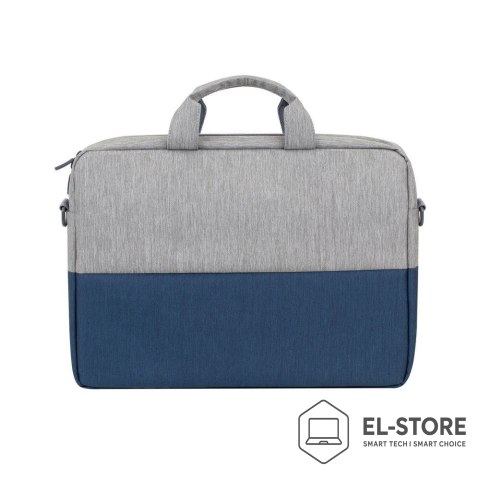 RivaCase Rivacase 7532 39,6 cm (15.6") Aktówka Niebieski, Szary