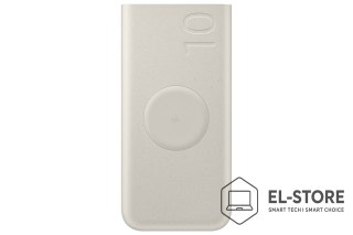Samsung Samsung EB-U2510XUEGEU bank mocy 10000 mAh Bezprzewodowe ładowanie Beżowy