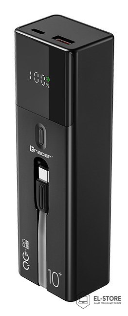 Tracer Tracer Quant Litowo-jonowa (Li-Ion) 10000 mAh Czarny