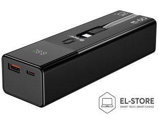 Tracer Tracer Quant Litowo-jonowa (Li-Ion) 10000 mAh Czarny