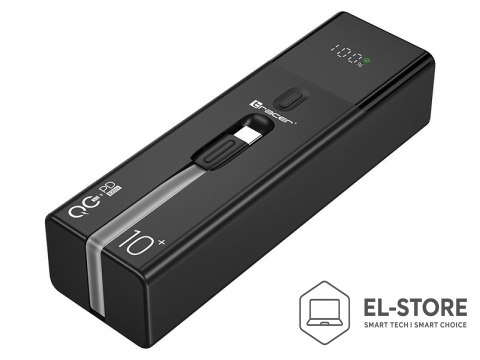 Tracer Tracer Quant Litowo-jonowa (Li-Ion) 10000 mAh Czarny