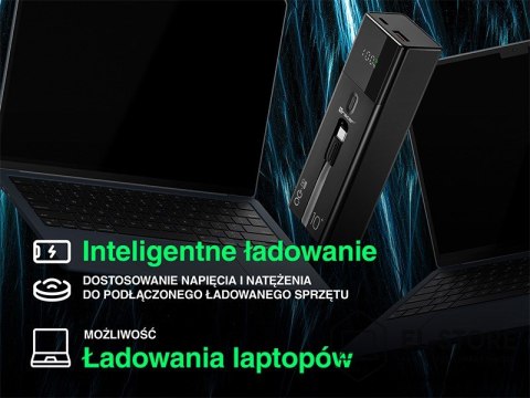 Tracer Tracer Quant Litowo-jonowa (Li-Ion) 10000 mAh Czarny