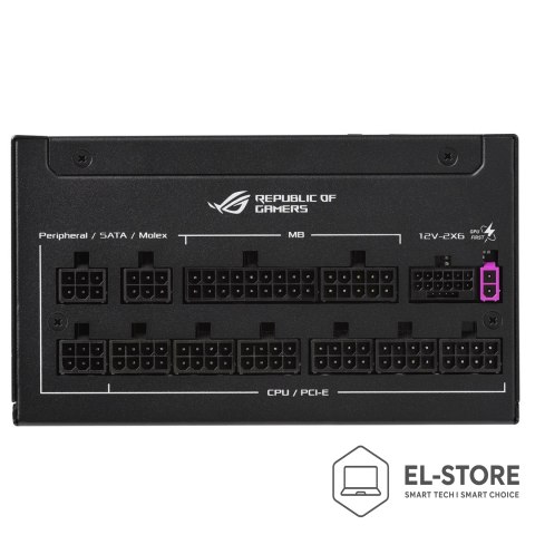 ASUS ASUS ROG -STRIX-1000P-GAMING-E moduł zasilaczy 1000 W 20+4 pin ATX ATX Czarny