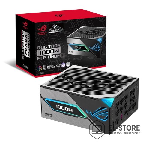 ASUS ASUS ROG -THOR-1000P3-GAMING-E moduł zasilaczy 1000 W 20+4 pin ATX ATX Czarny