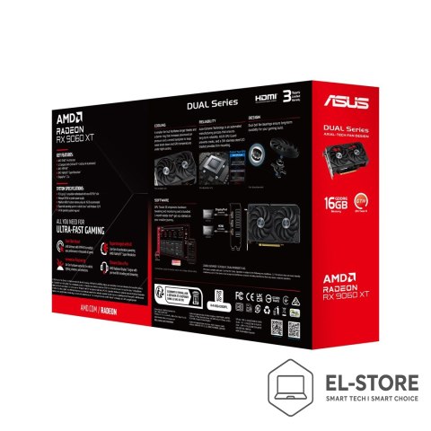 ASUS Karta graf. Asus Dual Radeon RX 9060 XT 16G