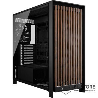 Corsair Corsair FRAME 5000D WOOD RS Midi Tower Czarny, Orzech włoski
