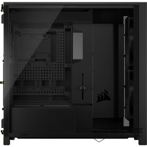 Corsair Corsair FRAME 5000D WOOD RS Midi Tower Czarny, Orzech włoski
