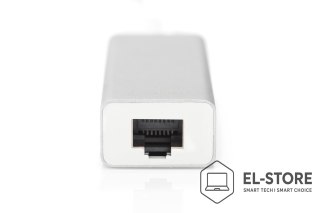 DIGITUS Digitus Hub USB 3.0 Type-C™ z Gigabit Ethernet