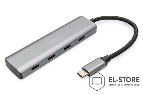 DIGITUS USB-C 4 PORT HUB/4X USB-C