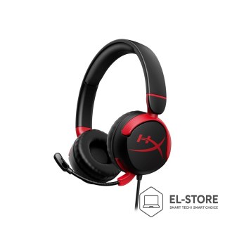 Hewlett-Packard HyperX Cloud Mini Kids czarny / Słuchawki do gier / Mikrofon / Gniazdo 3,5 mm