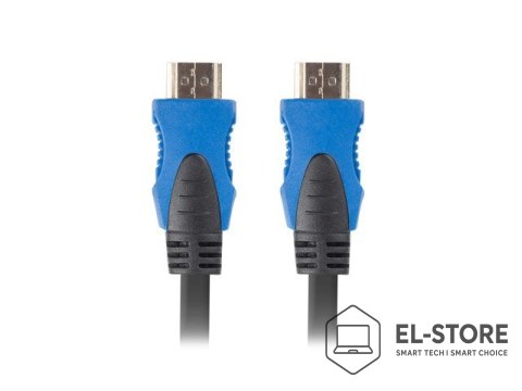Lanberg Kabel Lanberg CA-HDMI-20CU-0005-BK (HDMI M - HDMI M; 0,50m; kolor czarny)