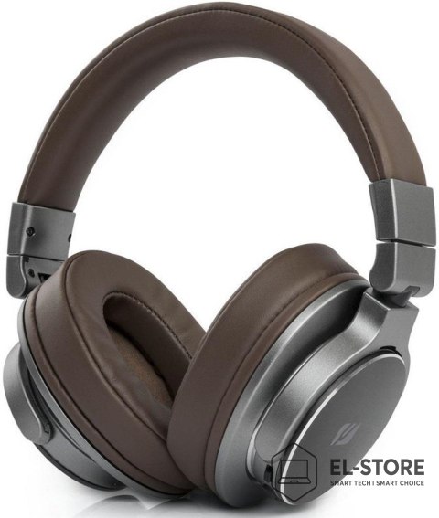 Muse Muse M-278 BT Zestaw słuchawkowy Bezprzewodowy Opaska na głowę Micro-USB Bluetooth Brązowy, Srebrny