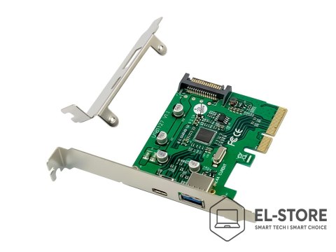No name CONCEPTRONIC 4xPCIe3.0 Card USB-C/-A3.2 Gen2 10Gbps