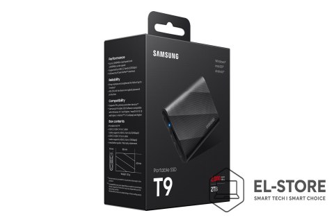 Samsung Dysk SSD Samsung T9 2TB MU-PG2T0B/EU