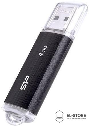 Silicon Power Pendrive Silicon Power Ultima U02 4GB USB 2.0 kolor czarny (SP004GBUF2U02V1K)