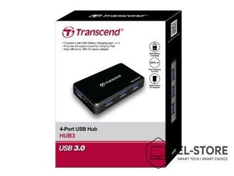Transcend HUB I / O USB3 4PORT TS-HUB3K TRANSCEND