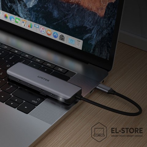 UNITEK UNITEK HUB USB-C 3.1, 4X USB-C, 5 GBPS, H1107K