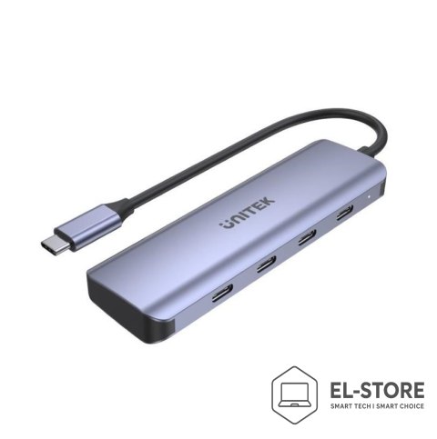 UNITEK UNITEK HUB USB-C 3.1, 4X USB-C, 5 GBPS, H1107K