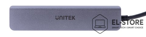 UNITEK UNITEK HUB USB-C H1118A; USB-A x3, USB-C, HDMI, SD, microSD
