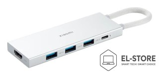 Xiaomi Xiaomi XMDS05YM huby i koncentratory USB 3.2 Gen 1 (3.1 Gen 1) Type-A + Type-C Biały