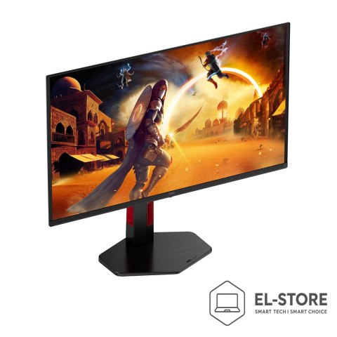 AOC AOC G4 Q27G4SDR monitor komputerowy 67,3 cm (26.5") 2560 x 1440 px Quad HD QD-OLED Czarny, Czerwony