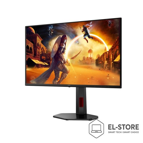 AOC AOC G4 Q27G4SDR monitor komputerowy 67,3 cm (26.5") 2560 x 1440 px Quad HD QD-OLED Czarny, Czerwony