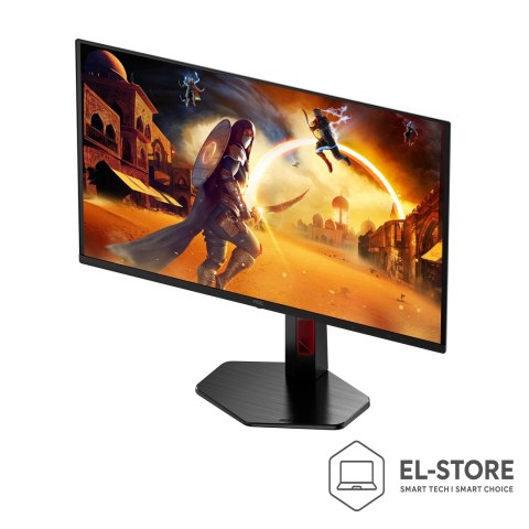 AOC AOC G4 Q27G4SDR monitor komputerowy 67,3 cm (26.5") 2560 x 1440 px Quad HD QD-OLED Czarny, Czerwony