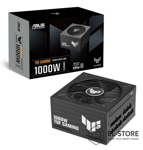 ASUS ASUS TUF-GAMING-1000P moduł zasilaczy 1000 W 20+4 pin ATX ATX Czarny