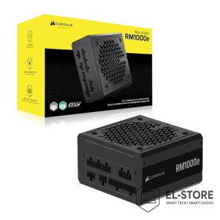 Corsair Corsair RMe Series RM1000e moduł zasilaczy 1000 W 24-pin ATX ATX Czarny