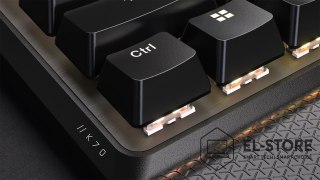 Corsair Klawiatura CORSAIR Tas K70 Core TKL Bezprzewodowa dioda LED RGB