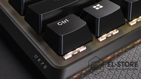 Corsair Klawiatura CORSAIR Tas K70 Core TKL Bezprzewodowa dioda LED RGB