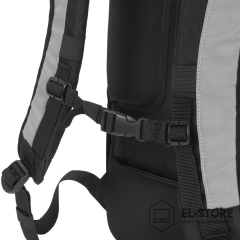 Dicota DICOTA Hi-Vis V2 plecak Czarny Poli(tereftalan etylenu) (PET), Termoplastyczne elastomery poliuretanowe (TPU)