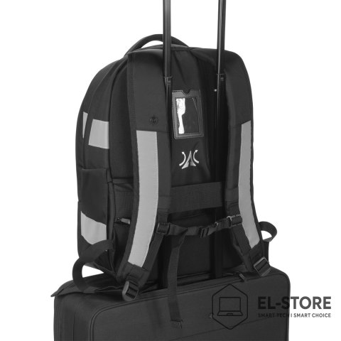 Dicota DICOTA Hi-Vis V2 plecak Czarny Poli(tereftalan etylenu) (PET), Termoplastyczne elastomery poliuretanowe (TPU)