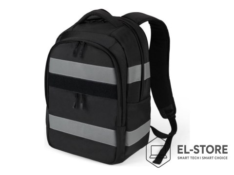 Dicota DICOTA Hi-Vis V2 plecak Czarny Poli(tereftalan etylenu) (PET), Termoplastyczne elastomery poliuretanowe (TPU)