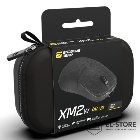 Endgame Gear Mysz gamingowa bezprzewodowa Endgame Gear XM2w GAMO-1302 4k v2 4000Hz Dark Frost
