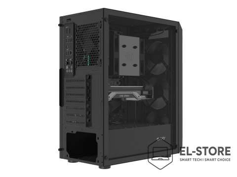 FURY OBUDOWA FURY SHOBO SH4F MIDI TOWER Z OKNEM CZARNA