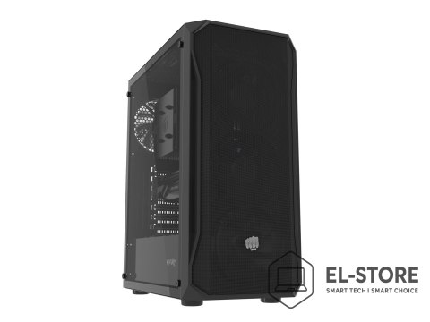 FURY OBUDOWA FURY SHOBO SH4F MIDI TOWER Z OKNEM CZARNA