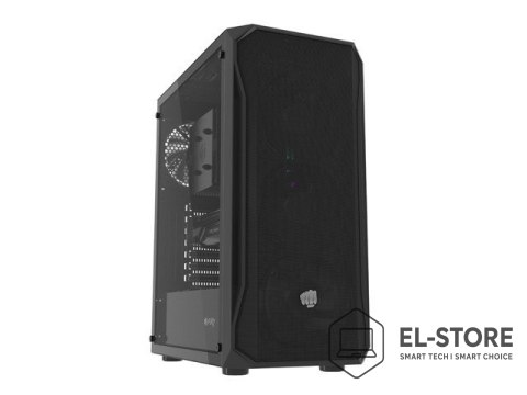 FURY OBUDOWA FURY SHOBO SH4F MIDI TOWER Z OKNEM CZARNA