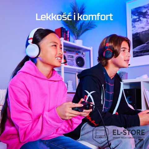 Hewlett-Packard HyperX Cloud Mini Kids czarny / Słuchawki do gier / Mikrofon / Gniazdo 3,5 mm