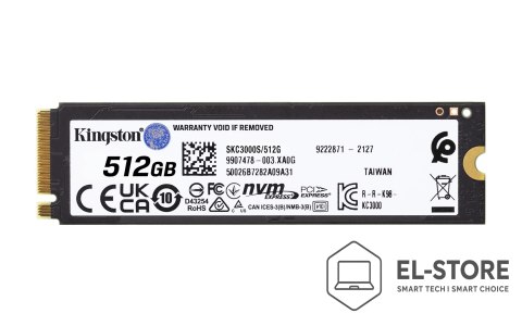 Kingston KINGSTON DYSK SSD SKC3000D/512G KC3000 NVMe M.2