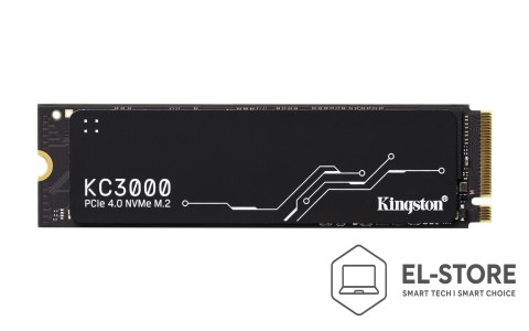Kingston KINGSTON DYSK SSD SKC3000D/512G KC3000 NVMe M.2