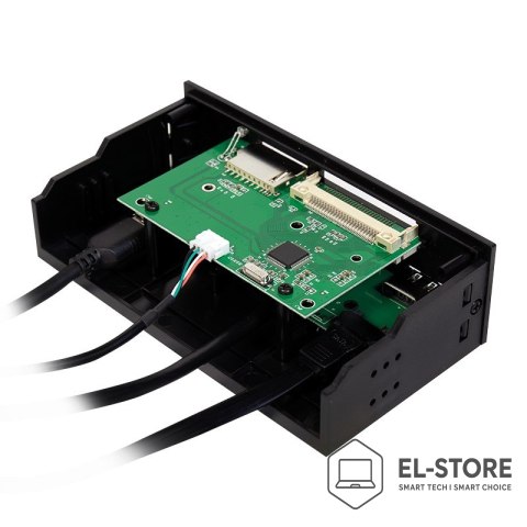 LogiLink Logilink USB HUB 3.0 mit 6-fach Kartenleser schwarz