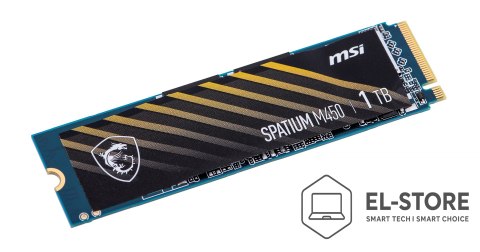 MSI Dysk SSD MSI SPATIUM M450 PCIe 4.0 NVMe M.2 1TB V1