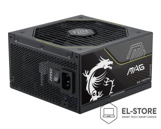MSI Zasilacz MSI MAG A1000PLS PCIE5 1000W 135mm 80plus Platinum aPFC