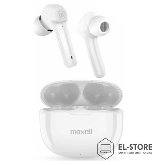 Maxell MAXELL DYNAMIC+ Słuchawki bezprzewodowe białe