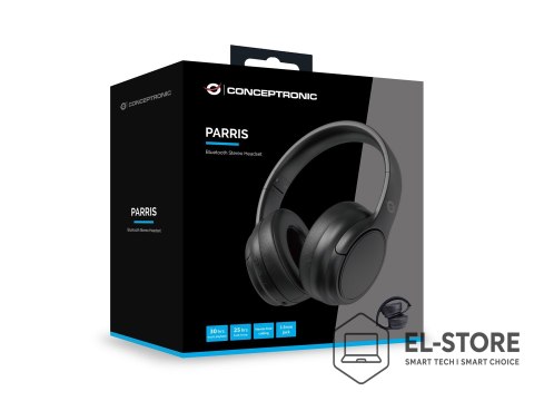 No name CONCEPTRONIC Headset Stereo WLS BT5.4/Mikro/Faltb. 30Std sw
