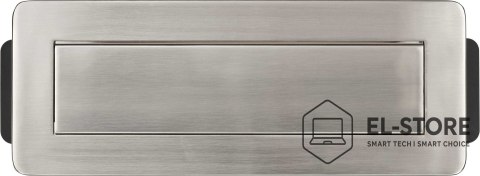No name Listwa zasilająca na biurko Indesk Power 3x 2xUSB