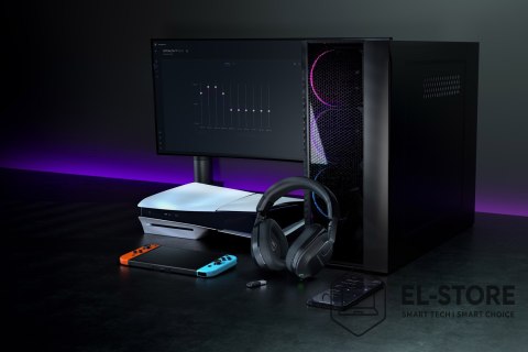 No name Turtle Beach Stealth 600 Gen 3 Zestaw słuchawkowy Bezprzewodowy Opaska na głowę Gaming Bluetooth Czarny