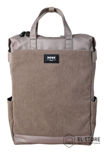 PORT DESIGNS Port Designs MILANO II plecak City backpack Brązowy