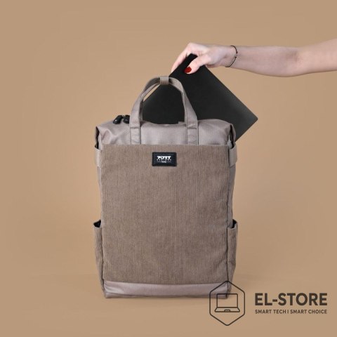 PORT DESIGNS Port Designs MILANO II plecak City backpack Brązowy